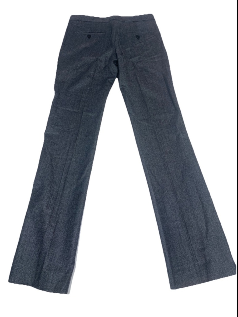 Theory Women’s Rosel Pants Wool Blend Charcoal Gray Size 0 - Picture 2 of 9